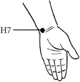 picture of acupressure point