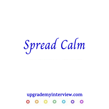 Spread Calm